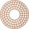 Ekena Millwork Fink Wood Fretwork Pierced Ceiling Medallion, Cherry, 40"OD x 14 1/2"ID x 3/8"T CMWP40X40X0375FFCH - alternate 4